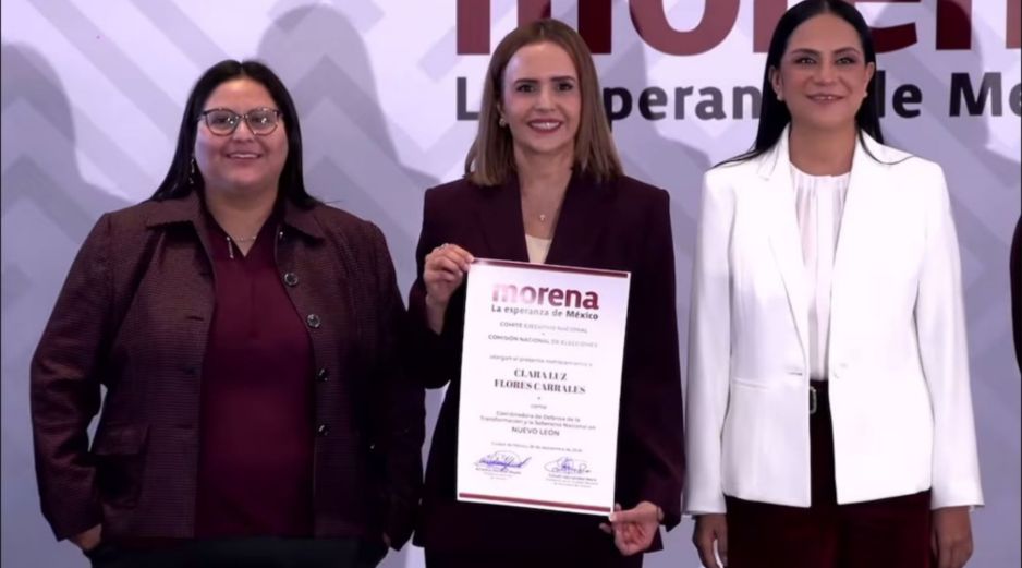 El nombramiento de Clara Luz Flores fue confirmado la tarde de este lunes 28 de septiembre. YOUTUBE