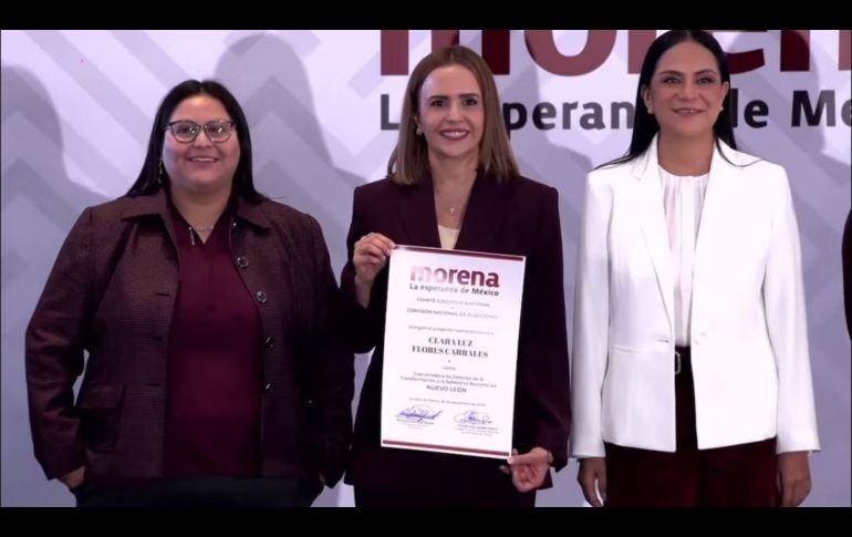 El nombramiento de Clara Luz Flores fue confirmado la tarde de este lunes 28 de septiembre. YOUTUBE