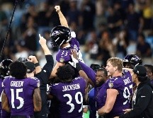 Los Ravens vencieron a Dallas en el Maracaná. EFE / A. COEHLO