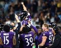 Los Ravens vencieron a Dallas en el Maracaná. EFE / A. COEHLO