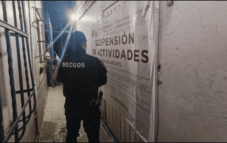 Además de suspender los establecimientos, las autoridades informaron sobre la detención de nueve personas por el delito de quebrantamiento de sellos. ESPECIAL