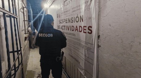 Además de suspender los establecimientos, las autoridades informaron sobre la detención de nueve personas por el delito de quebrantamiento de sellos. ESPECIAL