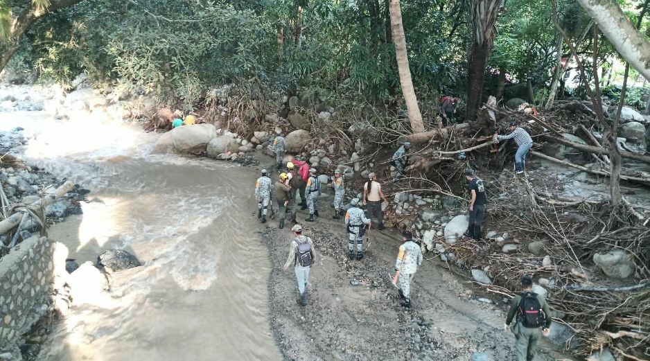 Al mediodía y durante parte de la tarde de este lunes se registraron lluvias en distintos puntos de la Costa Sur y la Sierra Occidental. CORTESÍA