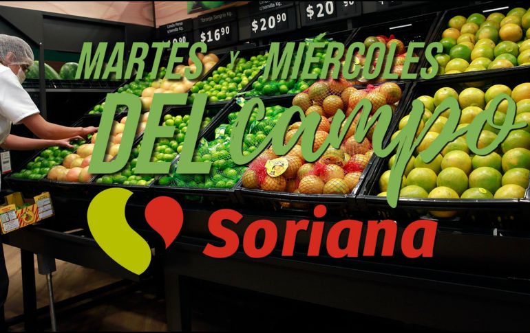 Estas son TODAS las ofertas de hoy y mañana en Soriana por el Martes y Miércoles del Campo. EL INFORMADOR / ARCHIVO