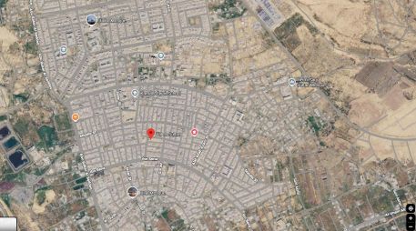 La aplicación de Google Maps ha publicado imágenes tomadas a principios de 2026 de la Franja de Gaza. En la imagen, el emblemático barrio de Tel al Sultan reducidos a escombros. EFE/ Google Maps