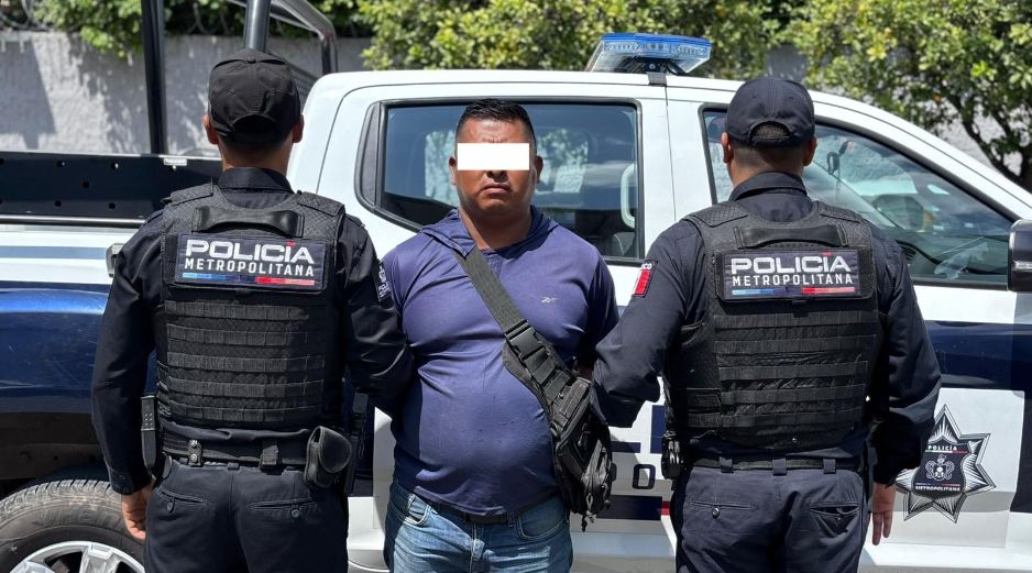 Apenas el pasado agosto, elementos habían detenido a otro sujeto en Tlajomulco, quien también se hacía pasar por falso escolta de seguridad privada. ESPECIAL