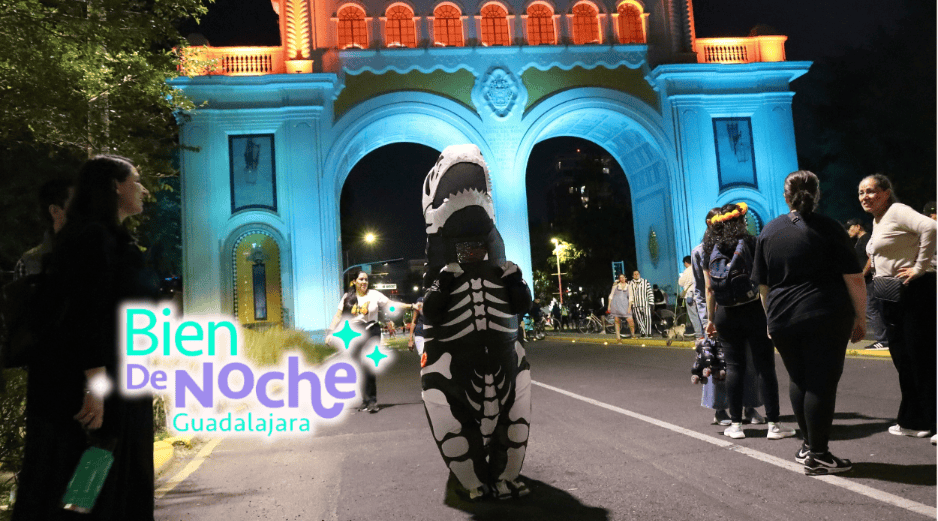 La iniciativa busca que los participantes acudan con disposición para bailar, pedalear y disfrutar de la metrópoli en un ambiente seguro y familiar. ESPECIAL/Gobierno de Guadalajara