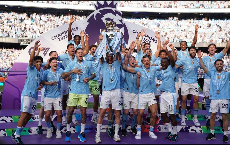 El veredicto, en esencia, concluye que el dominio del City en el futbol inglés se construyó sobre una base de engaño y encubrimientos. AP / ARCHIVO