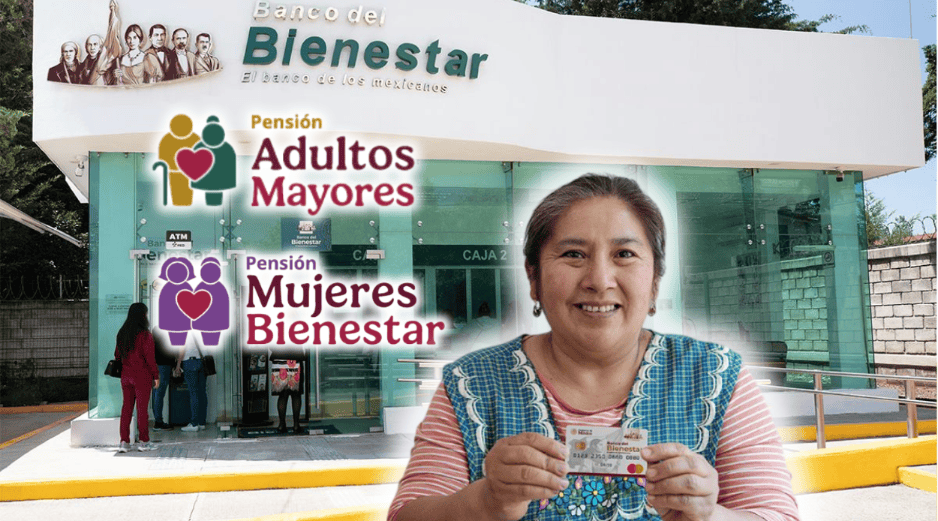 Para este último periodo del año, los adultos mayores recibirán un monto de seis mil cuatrocientos pesos. ESPECIAL/Banco del Bienestar