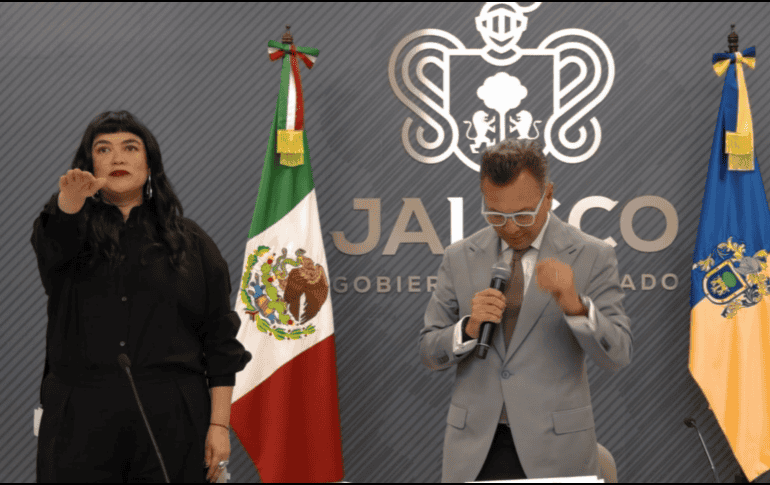 el gobernador de Jalisco, Pablo Lemus Navarro, agradeció que Patricia Martínez aceptara esta responsabilidad, pues dijo que se reconoce cuando alguien hace las cosas por pasión. FACEBOOK / Pablo Lemus