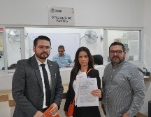Mirza Flores pidió revocar la sentencia de Jalisco, declarar que sí existió violencia política por razones de género en su contra y la reparación integral del agravio. ESPECIAL/Movimiento Ciudadano Jalisco