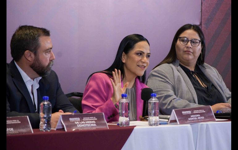La dirigencia de Morena desestimó las recientes acusaciones de agencias estadounidenses contra figuras vinculadas al partido. SUN/S. Cadena