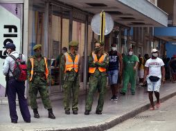 El gobierno de Trump endureció aún más su cerco contra Cuba. EFE/E. Mastrascusa