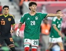 Hugo Camberos, Santiago Sandoval y Roberto Alvarado entraron juntos al partido para buscar más opciones para el ataque mexicano. IMAGO7