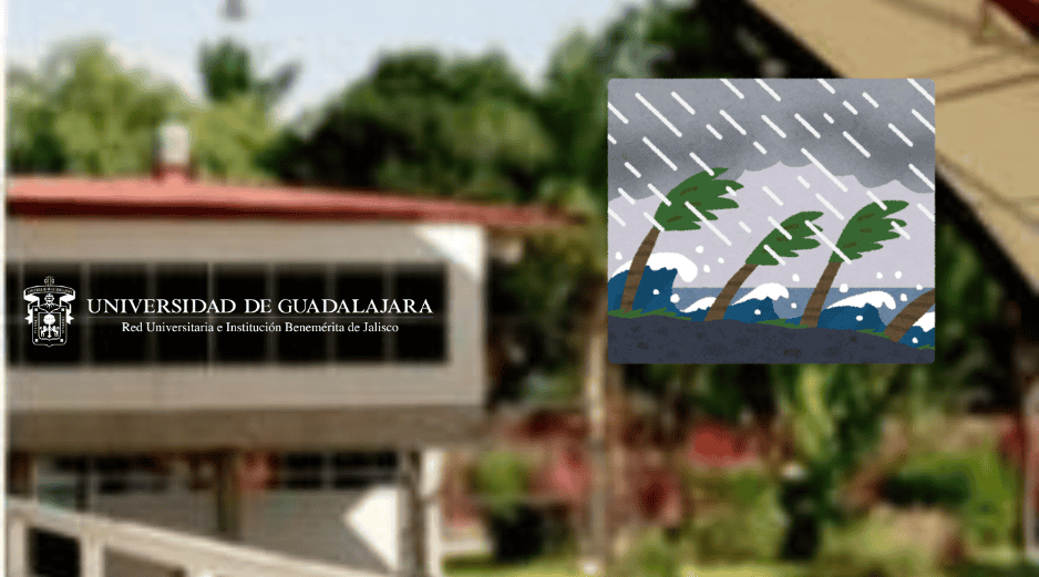 La casa de estudios suspenderá actividades en los planteles de Puerto Vallarta, Cabo Corrientes, Tomatlán, Mascota, Talpa de Allende, Cihuatlán, La Huerta, Cuautitlán de García, Villa Purificación, Autlán de Navarro y El Grullo. UDEG / CANVA