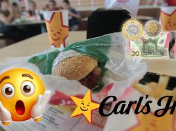 Como hoy con solo 35 pesos en Carl's Jr con esta promoción. EL INFORMADOR / ARCHIVO