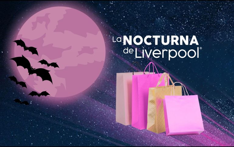 La Venta Nocturna de Liverpool de aniversario se lleva a cabo, como dicta la costumbre, durante el primer fin de semana del décimo mes del año. ESPECIAL / Liverpool y CANVA