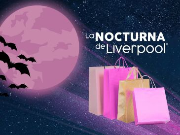 La Venta Nocturna de Liverpool de aniversario se lleva a cabo, como dicta la costumbre, durante el primer fin de semana del décimo mes del año. ESPECIAL / Liverpool y CANVA