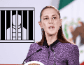 Sheinbaum precisó que cuando migrantes mexicanos retornan al país a través del programa federal "México Te Abraza", se les pregunta si fueron maltratados en centros de detención en EU. EFE / M. GUZMÁN
