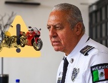 Jorge Alberto Arizpe García, comisario vial de Jalisco, habló sobre los operativos de retiro de motocicletas con irregularidades. EL INFORMADOR / ARCHIVO