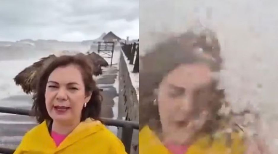 La periodista Yesika Ojeda, integrante del medio 
