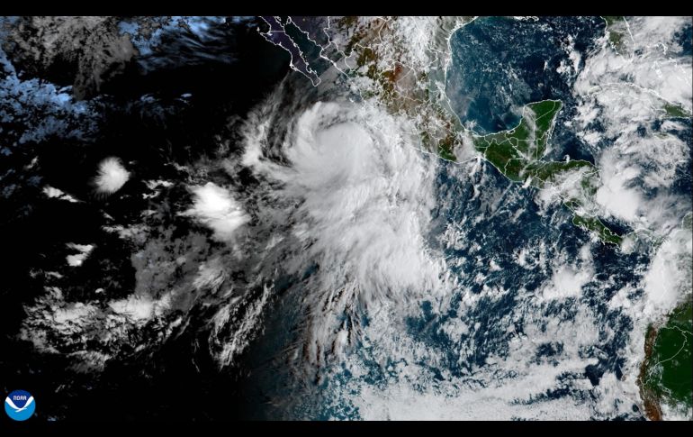 Además del pronóstico de lluvias fuertes a muy fuertes, se esperan fuertes vientos y oleaje alto en las costas de Jalisco por 