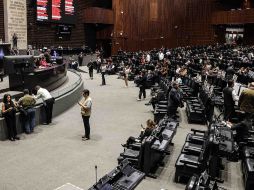 La minuta fue turnada a la Cámara de Diputados para continuar trámite legislativo. SUN/G. Pano