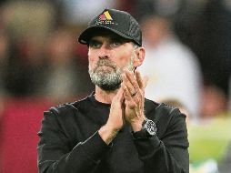 Jürgen Klopp. El técnico pidió paciencia ante el proceso de cambio que atraviesa el equipo. AFP