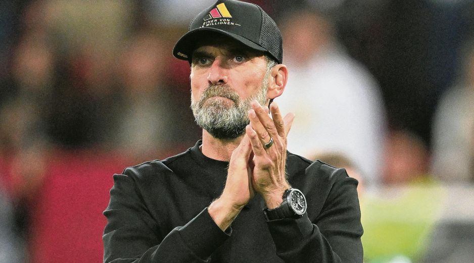 Jürgen Klopp. El técnico pidió paciencia ante el proceso de cambio que atraviesa el equipo. AFP
