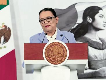 Rosa Icela Rodríguez. La titular de la Segob inaugurará el trabajo de rendición de cuentas.  SUN