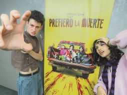 Diego Bernal y Lilith Curiel. Los protagonistas exploran desde sus personajes una historia que combina humor, fantasía y libertad creativa. EL INFORMADOR/A. Navarro