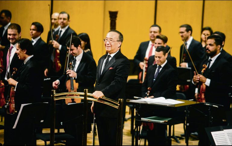 La Orquesta Filarmónica de Jalisco clausuró la edición 25 del Festival Cultural de Mayo, en el Teatro Degollado con el director Toshiyuki Shimada como invitado. EL INFORMADOR/ Archivo