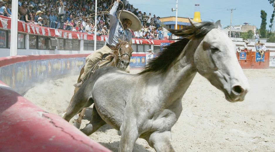 Recuerdo fotográfico del Campeonato Charro en el Encuentro Internacional del Mariachi y la Charrería (12 de septiembre de 2004). EL INFORMADOR/ Archivo