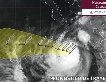 Rachel tomará fuerza al mismo tiempo que se adentrará a mar abierto. X/conagua_clima