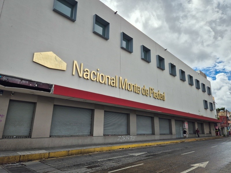 Nacional Monte de Piedad reabrirá sus sucursales a partir de la próxima semana. EL INFORMADOR / J. Acosta