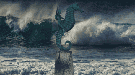 Este jueves 1 de octubre de 2026 quedará registrado como el día en que el mar recordó su imponente fuerza a los habitantes de la costa. ESPECIAL / CANVA