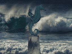 Este jueves 1 de octubre de 2026 quedará registrado como el día en que el mar recordó su imponente fuerza a los habitantes de la costa. ESPECIAL / CANVA