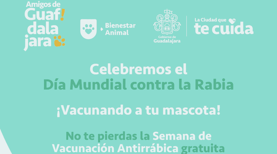 La rabia es una enfermedad viral que puede transmitirse de animales infectados a las personas, principalmente mediante la saliva y mordeduras. ESPECIAL/Gobierno de Guadalajara