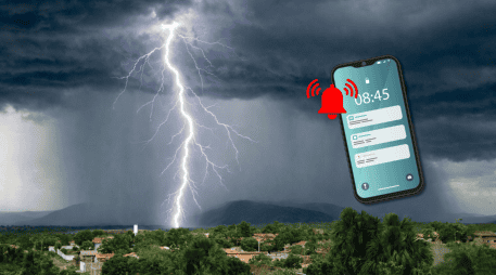 La fuerza de esta descarga eléctrica al tocar tierra fue tan brutal y repentina que generó una vibración superficial sumamente intensa en la zona cero, sacudiendo ventanas y estructuras ligeras a su alrededor.  CANVA