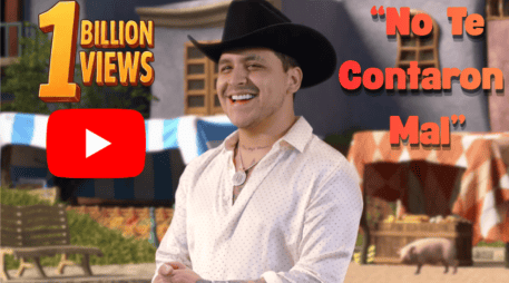 Estrenado en septiembre de 2018, el himno al desamor de Christian Nodal se consolida hasta el día de hoy como uno de sus proyectos más reproducidos a nivel global. CANVA/ESPECIAL