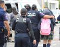Entre los lesionados se encuentran dos docentes, un alumno y una mujer, apuntó el Gobierno de Coahuila. SUN/F. Rodríguez