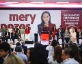 La diputada federal Mery Pozos presentó su segundo informe y destacó su trabajo legislativo, gestiones presupuestales y atención a habitantes de Guadalajara. EL INFORMADOR/J. ACOSTA.