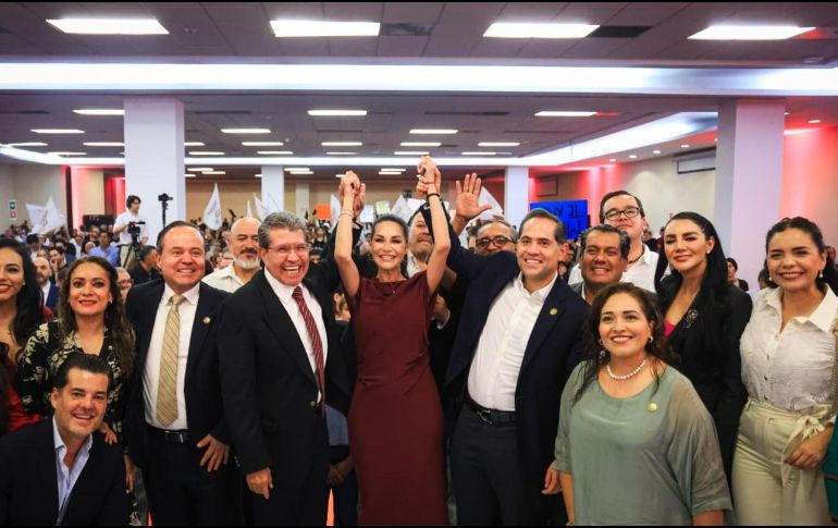 La diputada federal Mery Pozos presentó su segundo informe y destacó su trabajo legislativo, gestiones presupuestales y atención a habitantes de Guadalajara. EL INFORMADOR/J. ACOSTA.