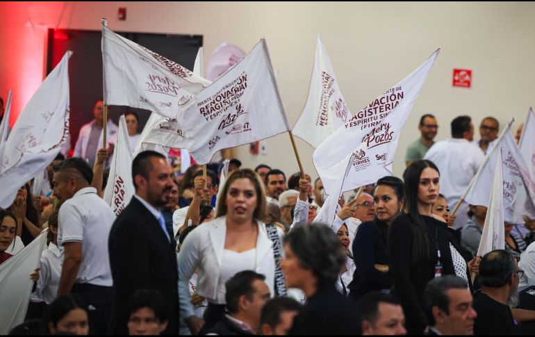 La diputada federal Mery Pozos presentó su segundo informe y destacó su trabajo legislativo, gestiones presupuestales y atención a habitantes de Guadalajara. EL INFORMADOR/J. ACOSTA.