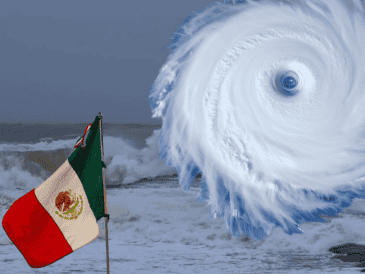 A primera hora de este viernes, el centro de "Rachel" se localizó a 390 kilómetros al sur de Cabo San Lucas, Baja California Sur, y a 415 kilómetros al oeste-suroeste de Cabo Corrientes, Jalisco. ESPECIAL / CANVA
