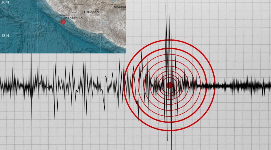 El sismo ocurrió durante la madrugada y fue percibido en distintos municipios de Jalisco. ESPECIAL, X / @PCJalisco y CANVA