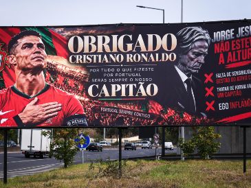 las opiniones en Portugal sobre la salida de Cristiano Ronaldo no han sido unánimes. EFE/EPA/R. Antunes