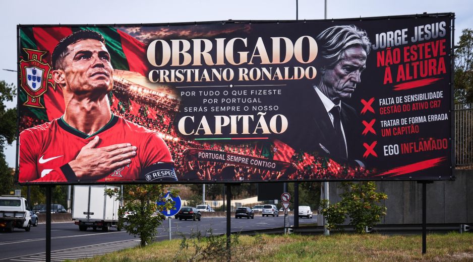 las opiniones en Portugal sobre la salida de Cristiano Ronaldo no han sido unánimes. EFE/EPA/R. Antunes