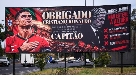 las opiniones en Portugal sobre la salida de Cristiano Ronaldo no han sido unánimes. EFE/EPA/R. Antunes