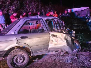 El percance fue atendido por personal de Protección Civil y Bomberos de San Juan de los Lagos y Cruz Roja. CORTESÍA